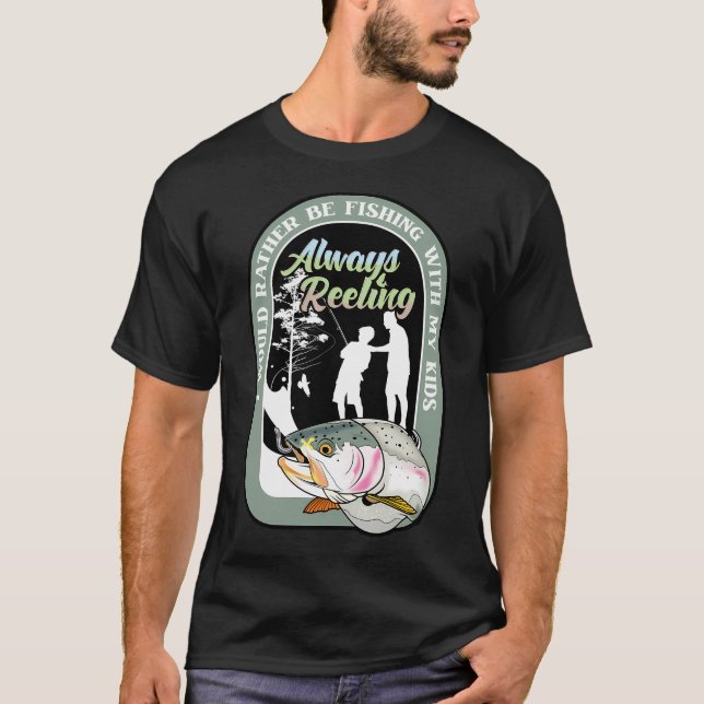 T-shirt pêche en haute mer (Devant)