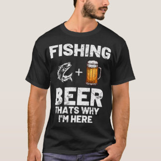 T-shirt Pêche et Bière