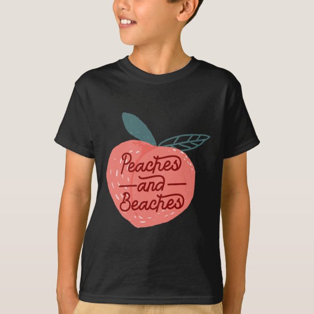 T-shirt Pêche Et Plages Pêche Fruit Douce (Devant)