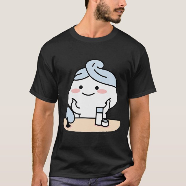 T-shirt Pêche heureuse attrape et relâche (Devant)