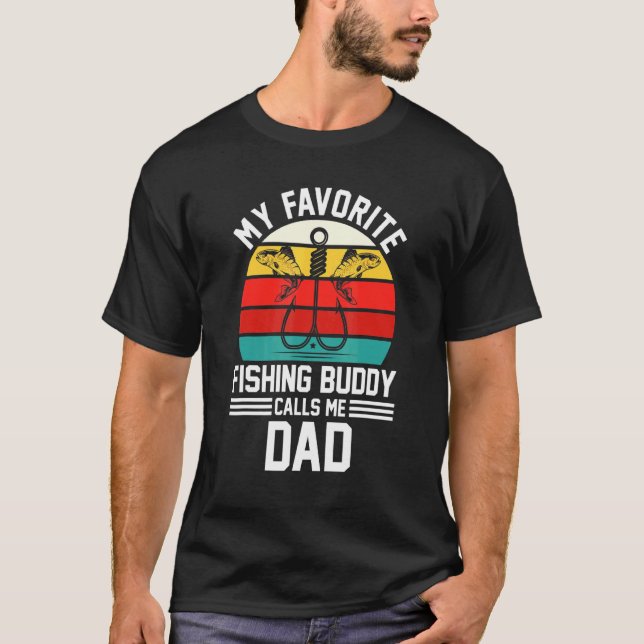 T-shirt Pêche Hommes Pêcheur Poisson (Devant)