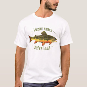 T-shirt Pêche humoristique à la truite