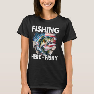 T-shirt Pêche ici-Pêcheur 1