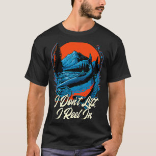 T-shirt Pêche Je Ne Soulève Pas Je Ramène Pêcheur Pêcheur