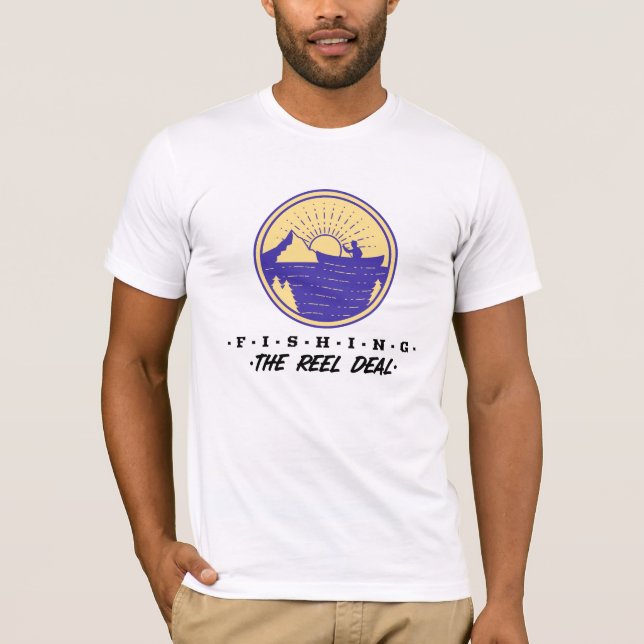 T-shirt PÊCHE L'Accord Réel Pêche (Devant)