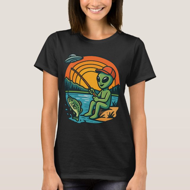 T-shirt Pêche - Légendes de moulinet (Devant)