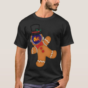 T-shirt Pêche l'homme en pain d'épice