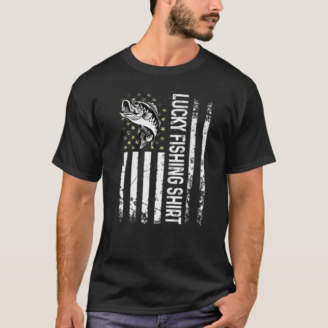 T-shirt Pêche Lucrative Pour La Pêche (Devant)