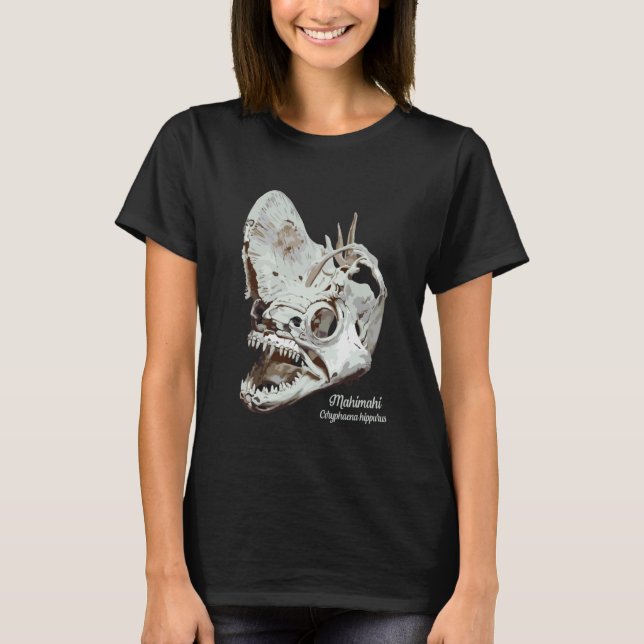 T-shirt Pêche Mahimahi Angling Dorade Coryphène (Devant)