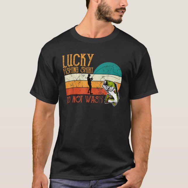 T-shirt Pêche miraculeuse du pêcheur rétro (Devant)