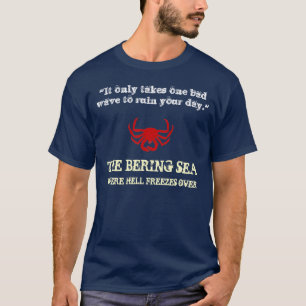 T-shirt Pêche néerlandaise de crabe de mer de Béring de