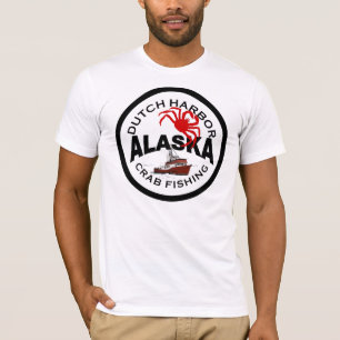 T-shirt Pêche néerlandaise de crabe de port