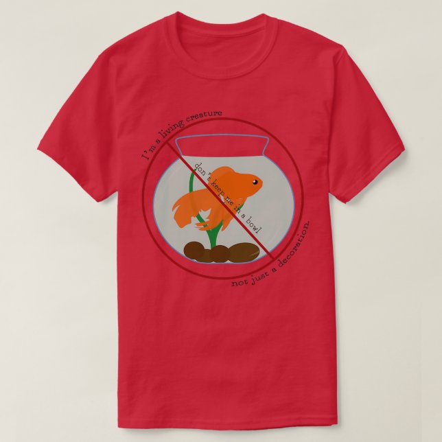 T-shirt Pêche non décorative (Design devant)