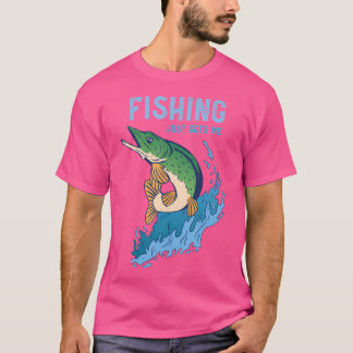 T-shirt Pêche papa Anniversaire Pêcheur grand-père Pêche T