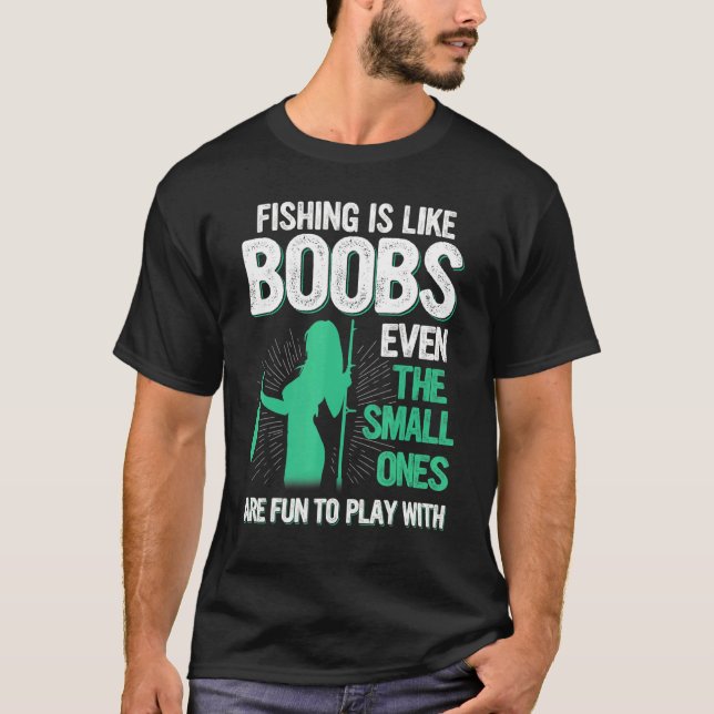 T-shirt Pêche  Pêche coquine (Devant)