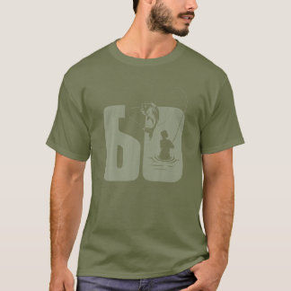 T-shirt Pêche Pêche Pêcheur 60 Anniversaire Vert