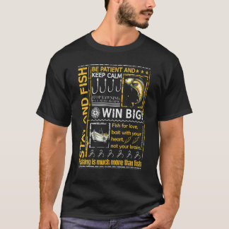 T-shirt Pêche Pêcheur à la ligne Canne à pêche Extérieur N