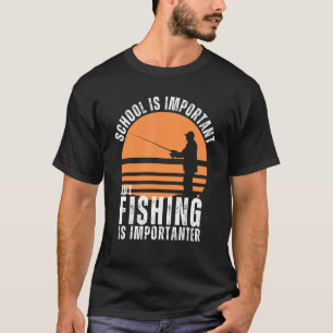 T-shirt Pêche Pêcheur Est Importante Pêche