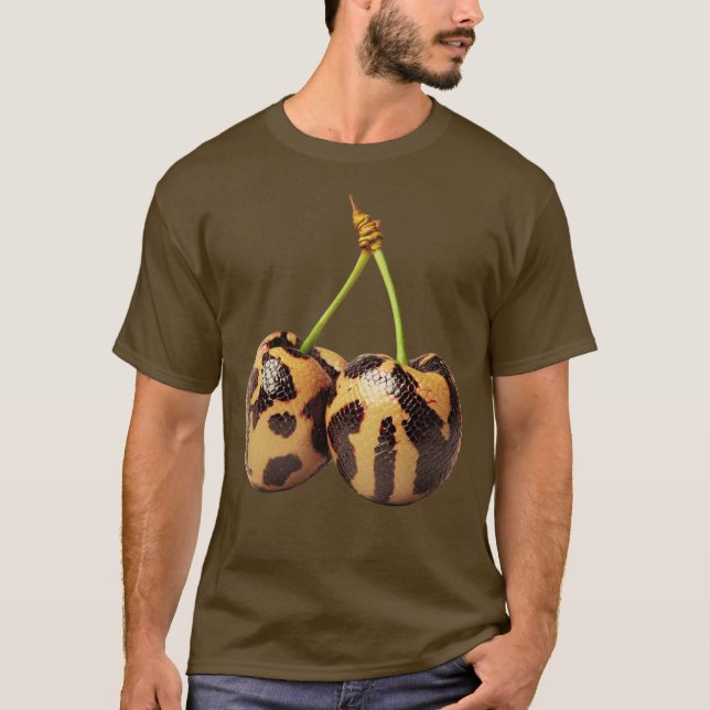 T-shirt Pêche Peluche - Plush Peach (Devant)