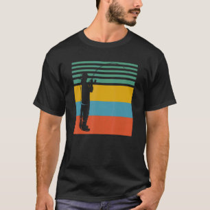 T-shirt Pêche poisson retro Design