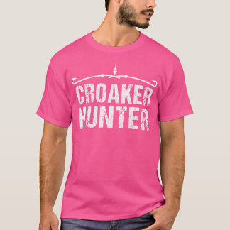 T-shirt Pêche Pour Hommes Croaker Hunter