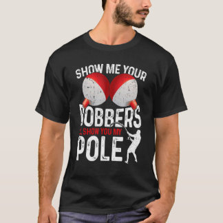T-shirt Pêche  Pour Hommes Papa Cadeau Drôle Montre Moi Te
