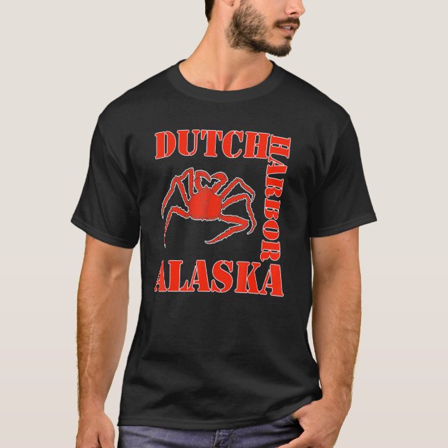 T-shirt Pêche Pour Le Crabe Le Plus Mortel Catch Alaska (Devant)