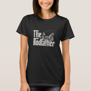 T-shirt Pêche pour les pêcheurs Le Parrain de la canne Fêt