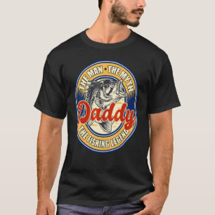 T-shirt Pêche pour papa Fête des pères pêche pour pêcheur