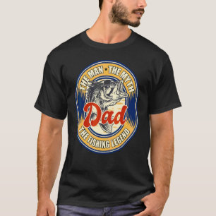 T-shirt Pêche pour papa Fête des pères Pêche pour pêcheur