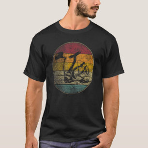 T-shirt Pêche Reel Fisherman Pole Gif Retro Style Vintag