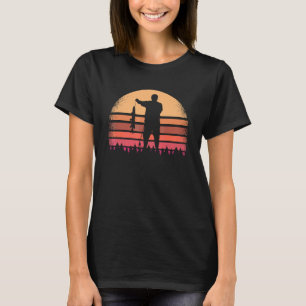 T-shirt Pêche Retro Pêcheur Vintage Extérieur Pêche Suns