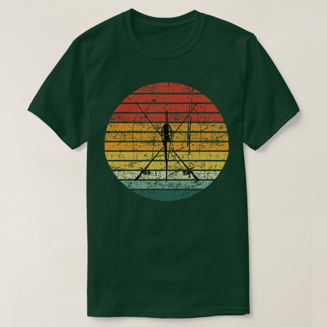 T-shirt Pêche Rod Retro (Design devant)