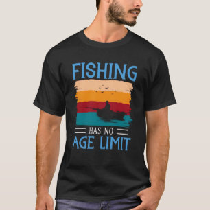 T-shirt Pêche sans limite d'âge