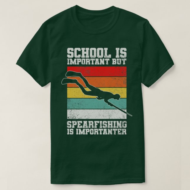 T-shirt Pêche-Spearfisher 1 (Design devant)