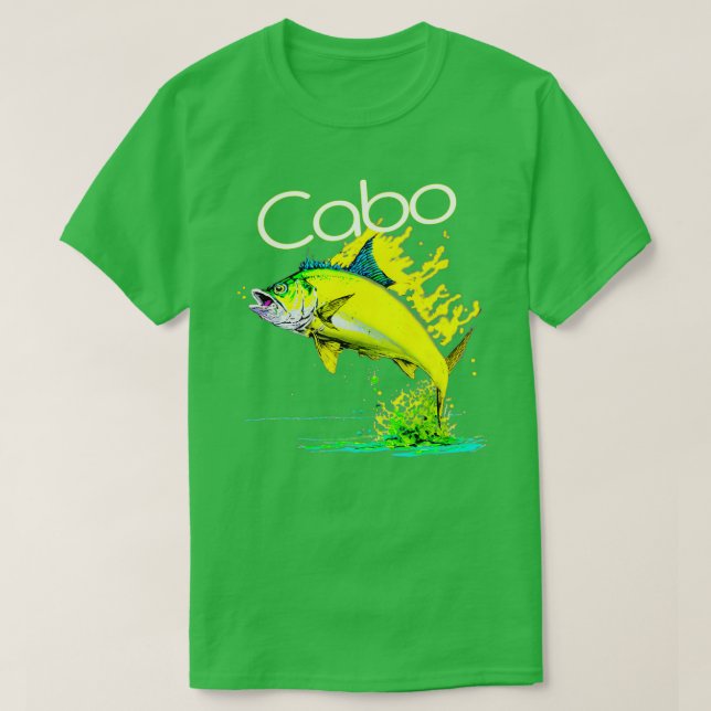T-shirt Pêche sportive Cabo San Lucas  (Design devant)