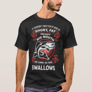 T-shirt Pêche sur glace Citation drôle