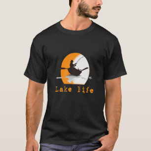 T-shirt Pêche sur le lac