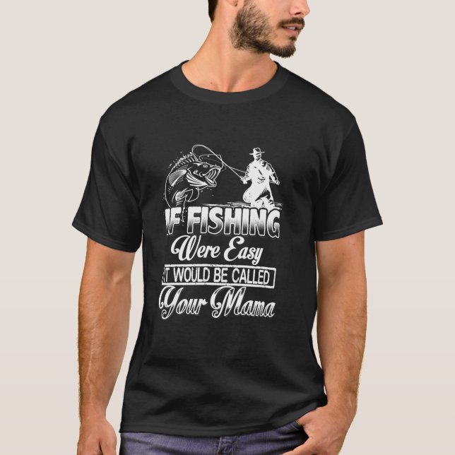 T-shirt Pêche ta mère (Devant)