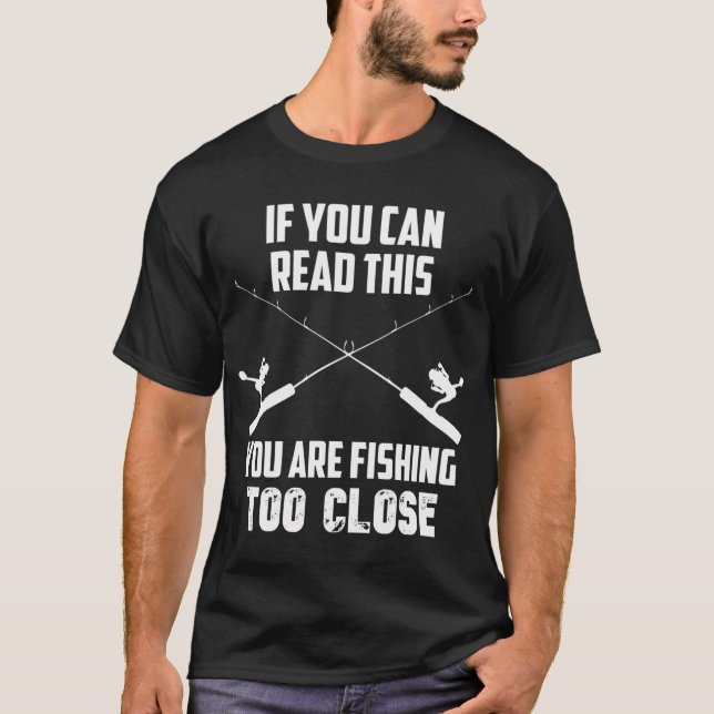 T-shirt Pêche trop près (Devant)