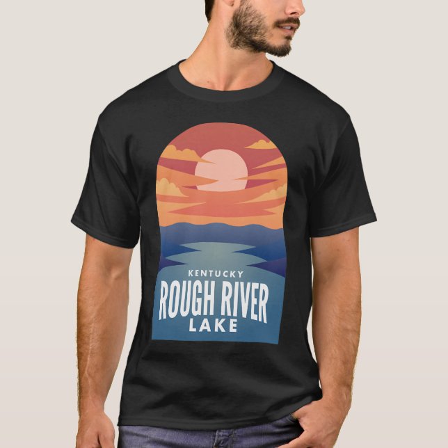 T-shirt Pêche Vintage s (Devant)
