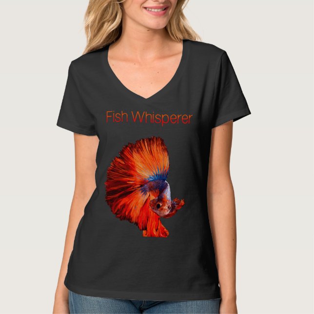 T-shirt Pêche Whisperer (Devant)