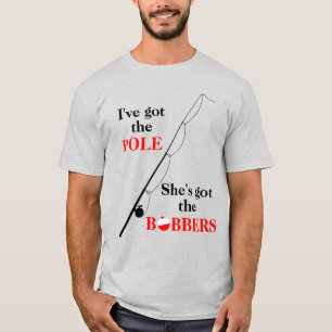 T-shirt Pêcher amusant Bobbers