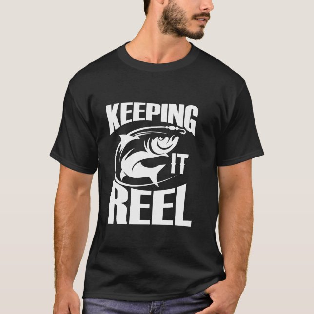 T-shirt Pêcher en restant vraiment cool (Devant)