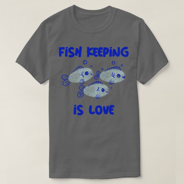 T-shirt Pêcher est l'amour (Design devant)