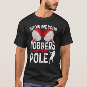 T-shirt Pêcher Hommes Papa Cool Sac Me Montrez Vos Bobines