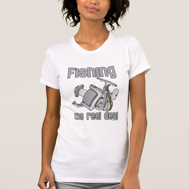 T-shirt Pêcher l'affaire Reel (Devant)