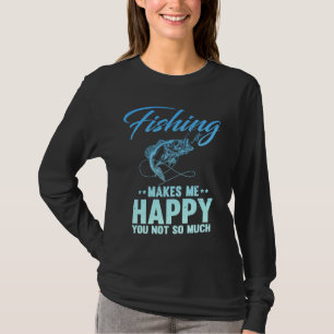 T-shirt Pêcher me rend heureux vous pas tant d'vêtements p