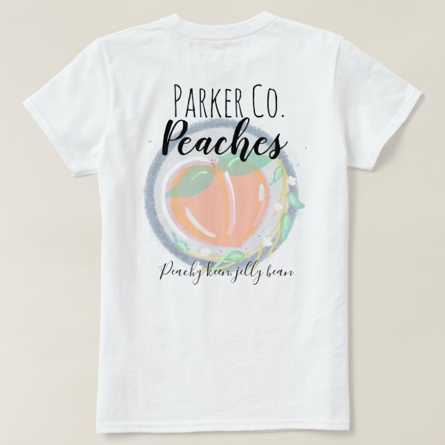 T-shirt Pêches du comté de Parker (Design dos)