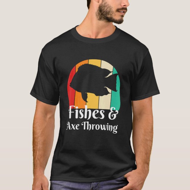 T-shirt Pêches Et Lancer De Hache (Devant)